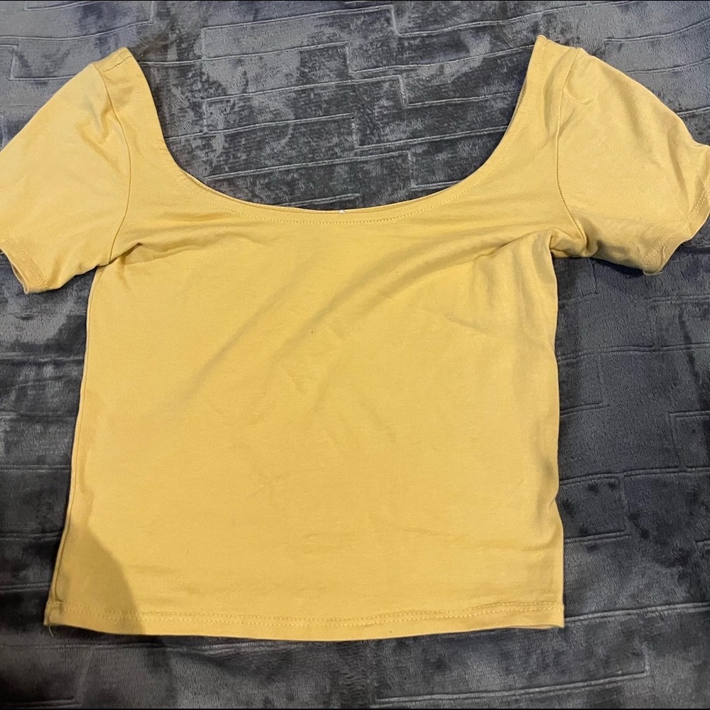 Yellow Off The Shoulder
